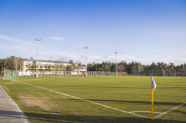 FC Dynamo Training Camp in Koncha-Zaspa, Kyiv - Zdjęcie, obraz