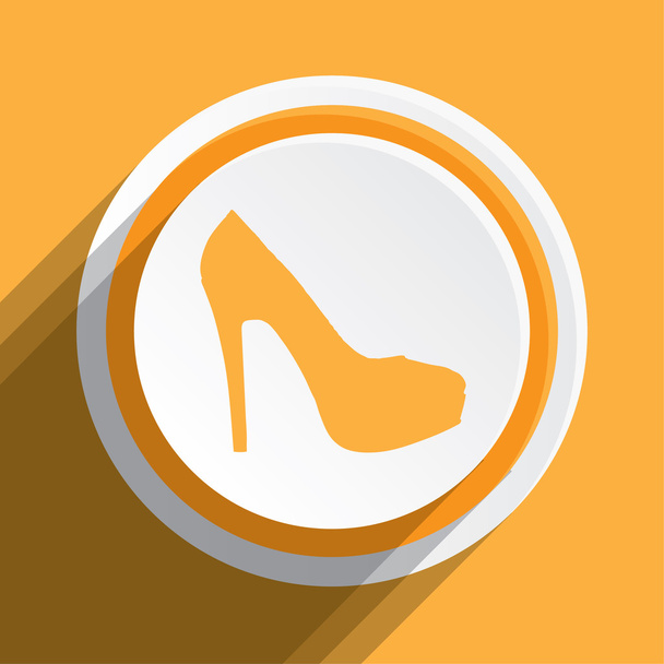 Icon Illustration Isolated on a Background - High Heels - Foto, immagini