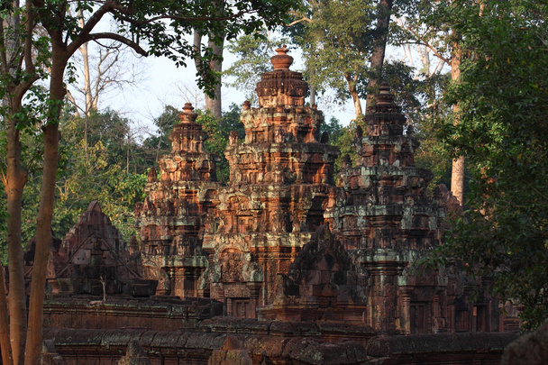 temple banteay srei en angkor
 - Photo, image