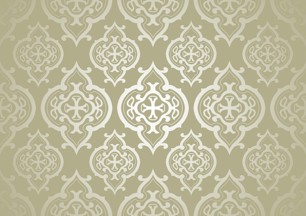 Ornamental Pattern Background - Vector, Image