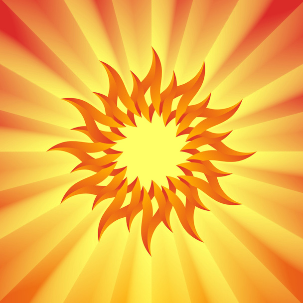 slunce - Vektor, obrázek