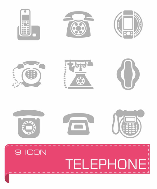 Set di icone del telefono vettoriale
 - Vettoriali, immagini