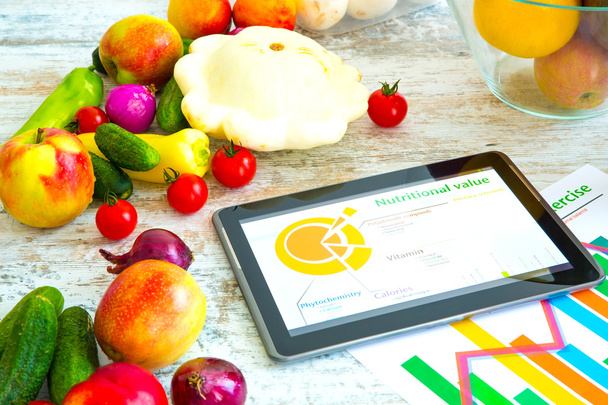 Healthy nutrition and Software guidance	    - Foto, Imagen