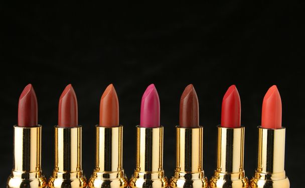 Several lipsticks for make up - Foto, Imagem