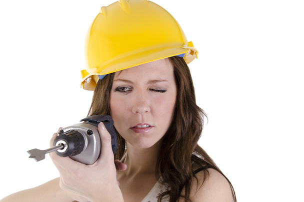 Construction woman (2) - Photo, Image