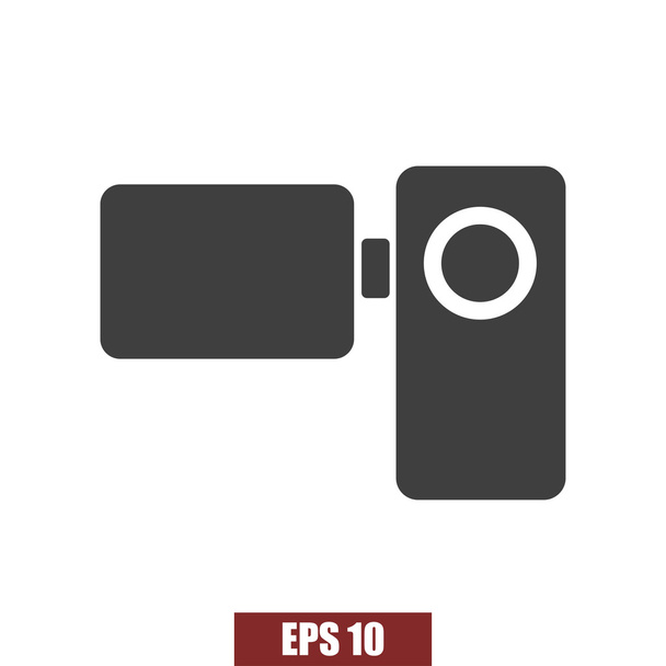 Video Camera Icon vector - Vektor, kép