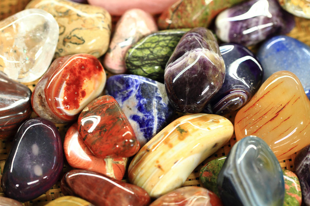renkli mücevher taşları - Fotoğraf, Görsel