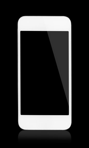 Smartphone auf schwarz - Foto, Bild
