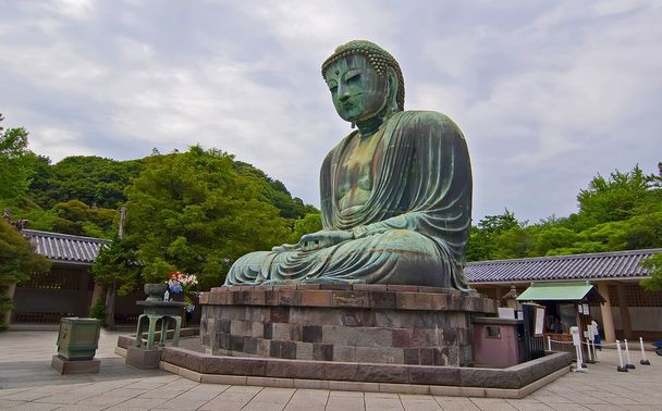 Buddha a Kamakura, Japán - Fotó, kép