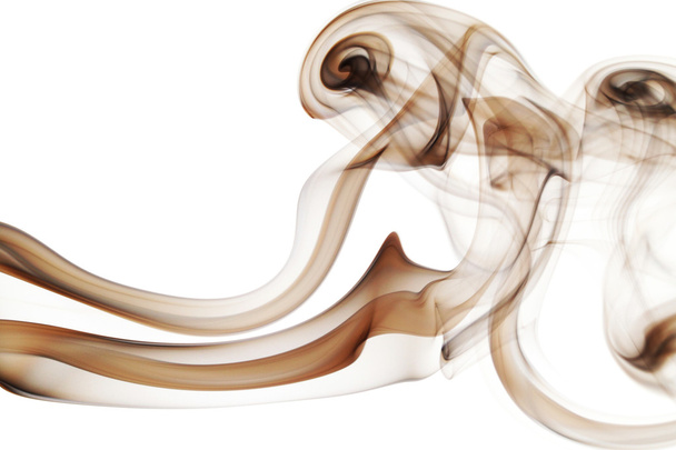 Abstract smoke isolated on white - Foto, Imagem