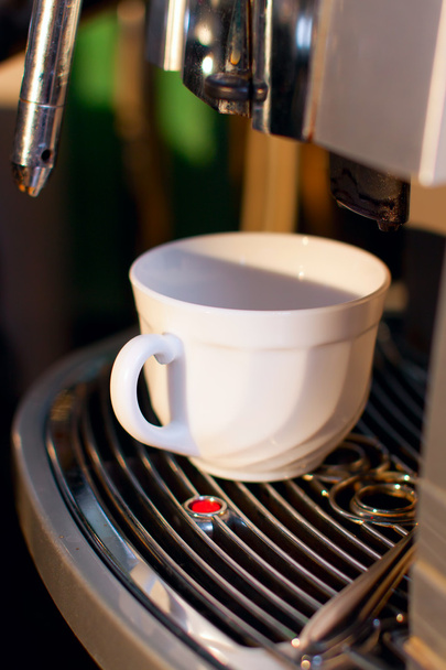 Coffee machine and cup - Foto, Imagen