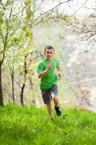 Boy running - Foto, Imagen