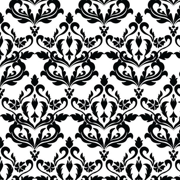 Classic style floral ornament pattern - Vector, Image