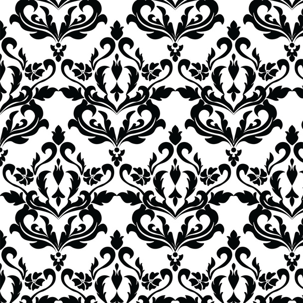 Classic style floral ornament pattern - Вектор,изображение