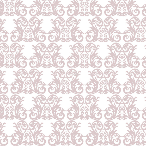Damast luxe ornament patroon - Vector, afbeelding