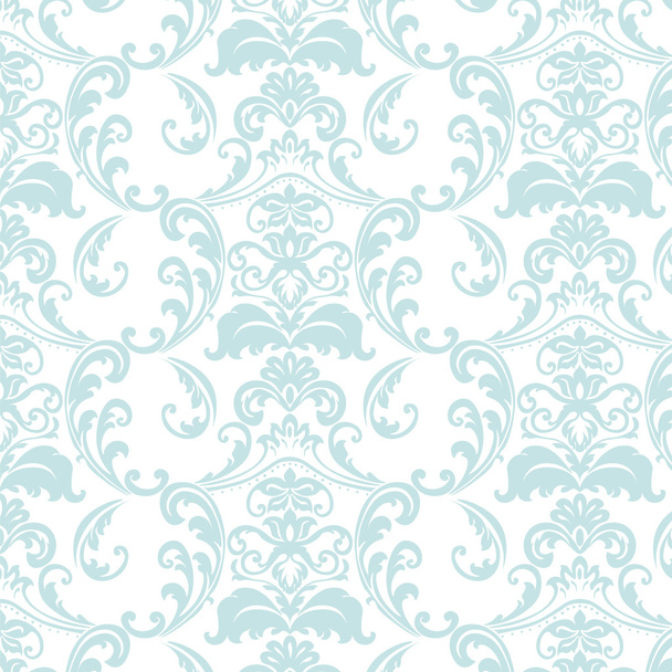 Damask luxurious floral ornament pattern - ベクター画像