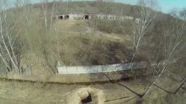 Abandoned building of workshop - Πλάνα, βίντεο