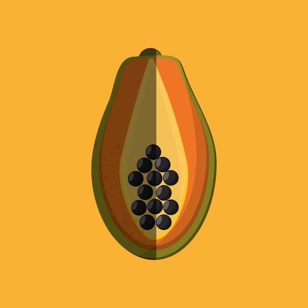 Дизайн иконок фруктов, векторная иллюстрация
 - Вектор,изображение