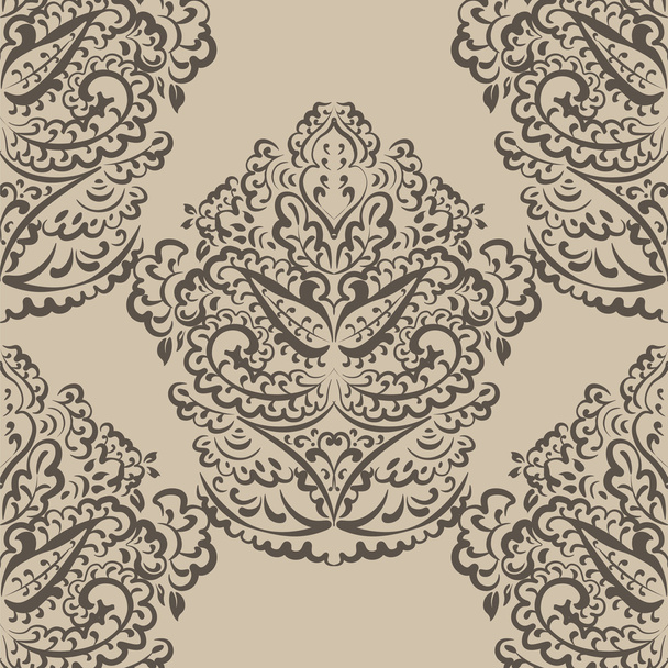 Ornamento vintage vectorial Estilo motivo oriental
 - Vector, Imagen