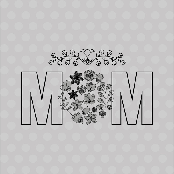 happy mothers day design - Vetor, Imagem