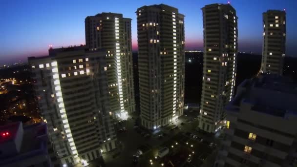 Houses of residential complex - Footage, Video