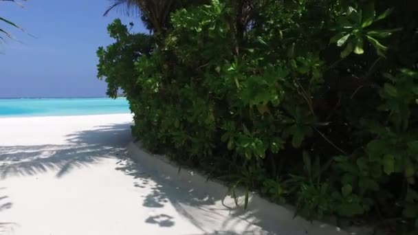 access to sea on maldives beach - Footage, Video
