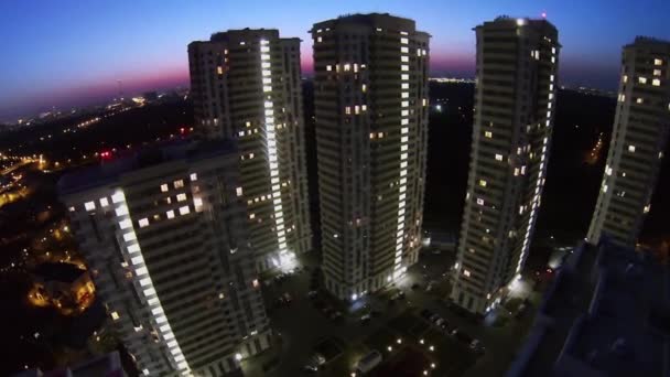 Houses of residential complex - Footage, Video