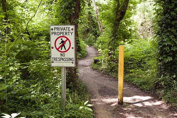 Private Property Sign - Photo, Image