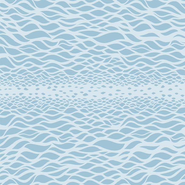 海の背景。手描き下ろしベクトル イラスト - ベクター画像