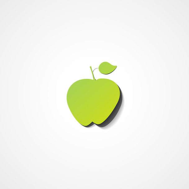Apple web icon - Vektor, Bild