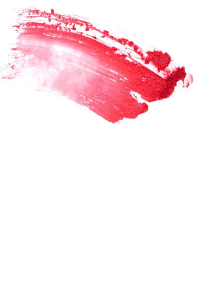 Червона помада (зразок), ізольована на білому
 - Фото, зображення