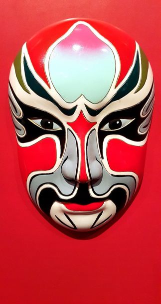 Kiinalainen perinteinen Opera Mask
 - Valokuva, kuva