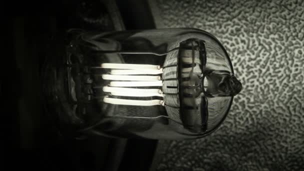 Halogen bulb studio lighting - Footage, Video