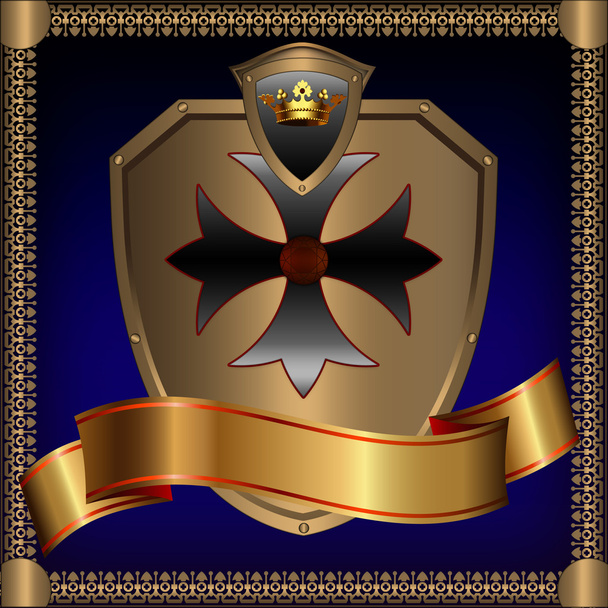 Heraldic shield. - Fotografie, Obrázek