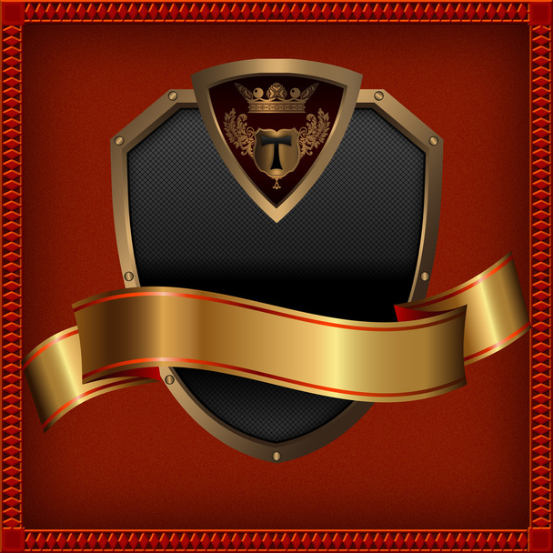 Gold shield - Photo, Image