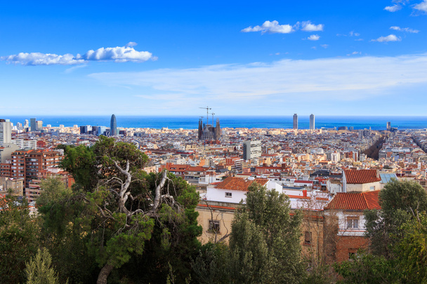 Панорама Барселони  - Фото, зображення