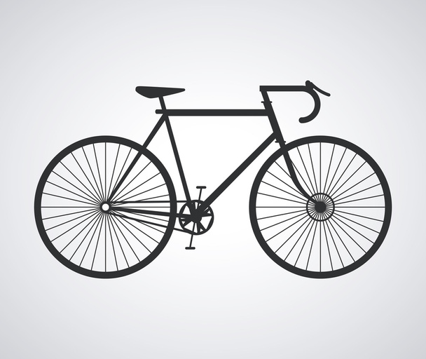 Αγωνιστικά ποδήλατο σχεδιασμού - Διάνυσμα, εικόνα