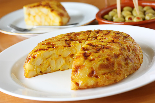 Tortilla, spanyol omlett - Fotó, kép