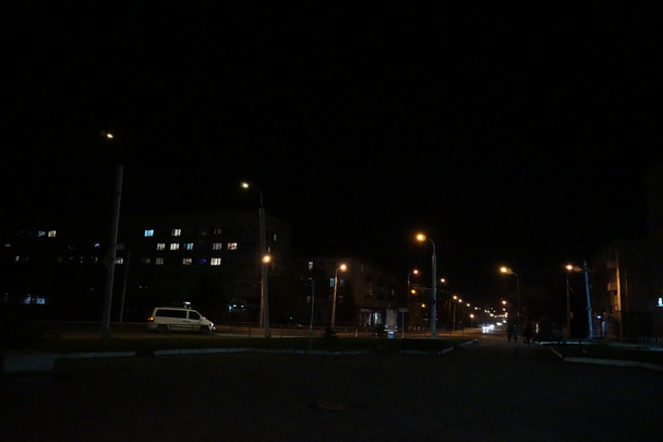 W nocy Lutsk, Wołynia, Ukrainy - Zdjęcie, obraz