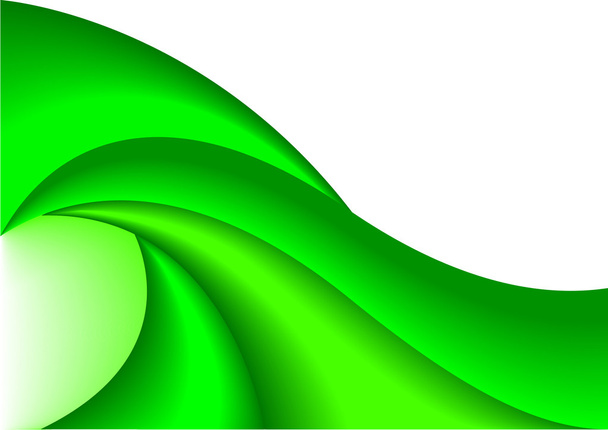 Vector abstract green background - Vector, Image