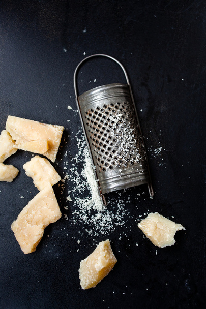 Parmesan cheese with a grater - Fotografie, Obrázek