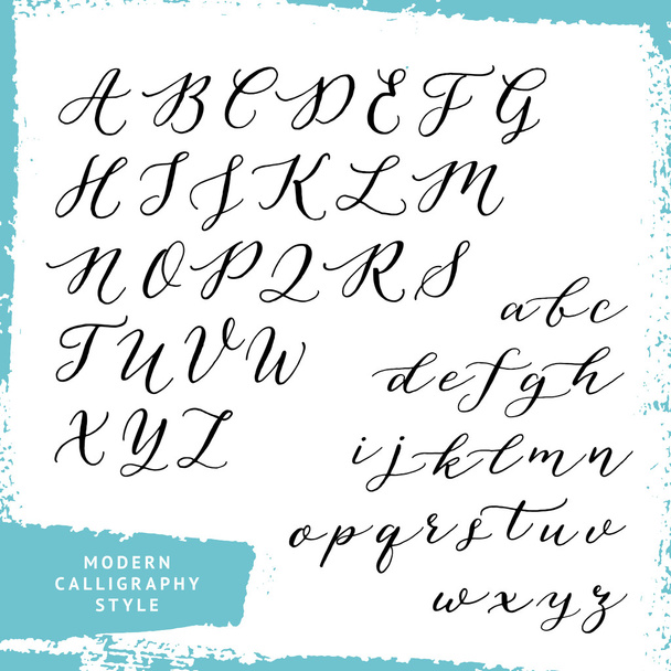 Modern kalligrafikus stílusra - Vektor, kép