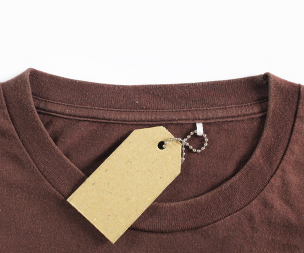 Price tag hang over tshirt - Photo, image