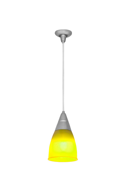 Lámpara colgante aislada
 - Foto, imagen