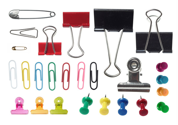 Collection of paper clip - Photo, image