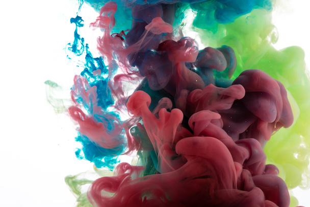 Абстрактный цвет краски в воде
 - Фото, изображение