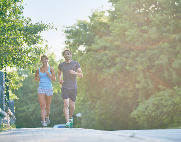 couple running together - Photo, Image