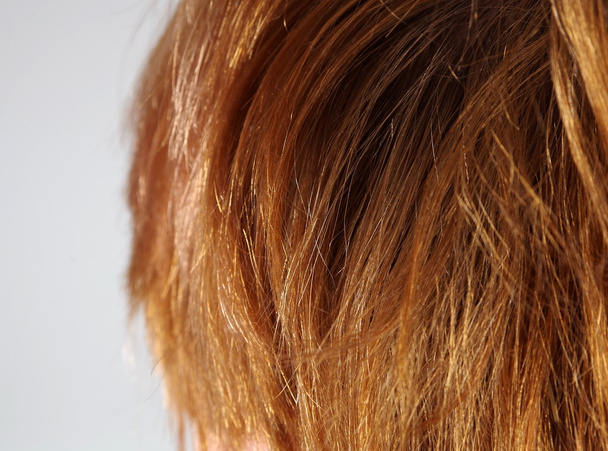 detalles del cabello rubio femenino
 - Foto, imagen