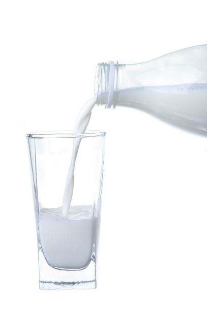 Milk in bottle - Photo, Image