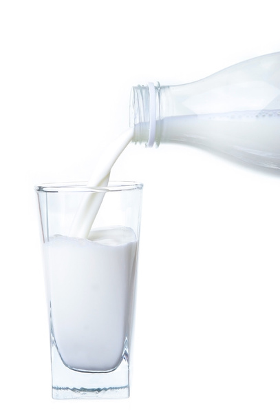 Milk in bottle - Photo, Image